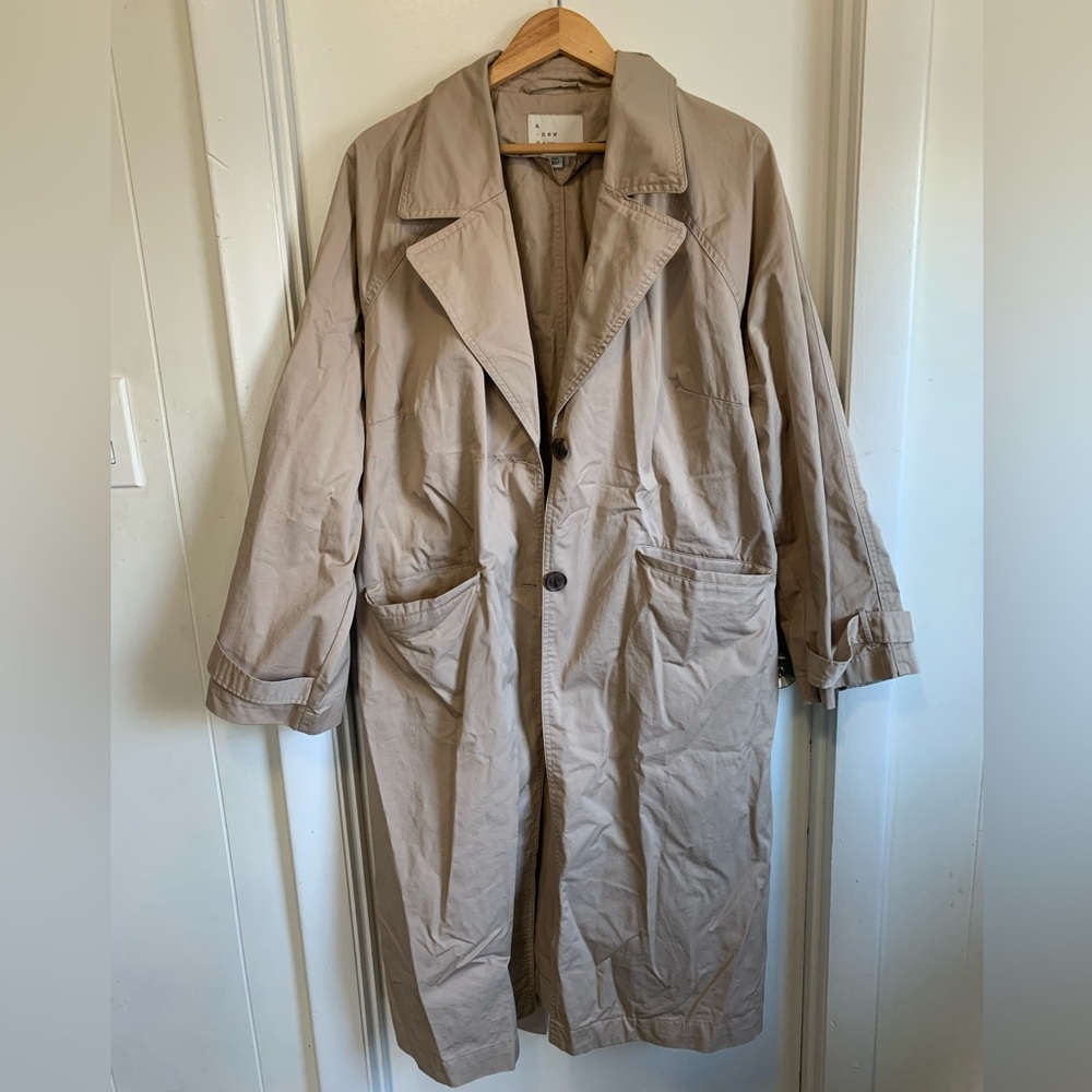 A new day trench coat